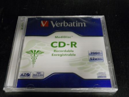 DISCS, CD ROM 52X CD-R RECORDABLE DISCS