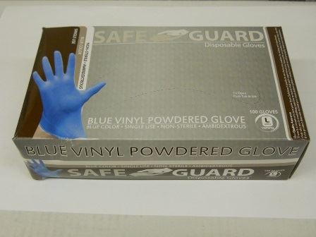 GLOVES, NON-STERILE,, LATEX EXAM, LARGE