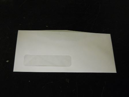 ENVELOPES, #10, WHITE WINDOW, HARD BOXES