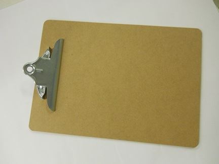 CLIPBOARD, LETTER SIZE