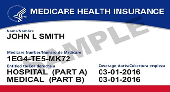 sample medicare card