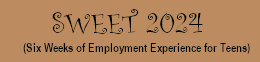 Six week employment experience for teens