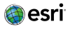 ESRI logo with animated earth symbol
