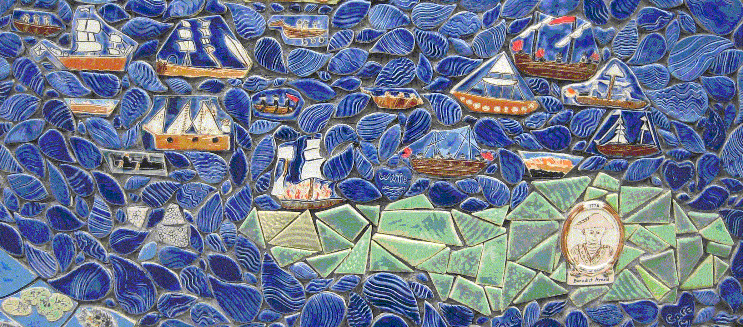 tiles in mosaic