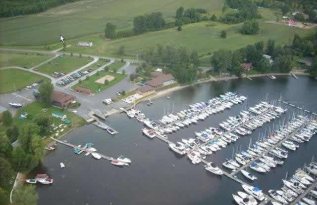 Aerial Mooney Bay Marina