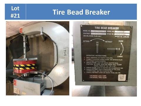 Tire Bead Breaker
