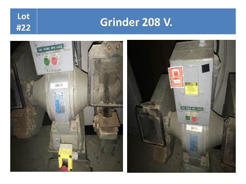 Grinder 208 V.