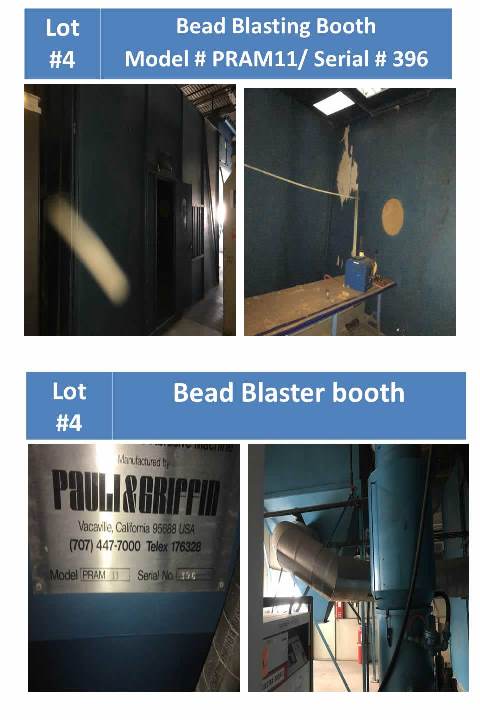 Bead Blasting Booth